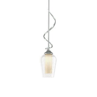 Buy vintage-platinum-with-seeded-glass-with-opal-diffuser-zs-glass-and-clear-seedy-shade Flora Mini Pendant by Hubbardton Forge