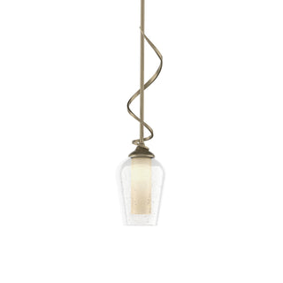 Buy soft-gold-with-seeded-glass-with-opal-diffuser-zs-glass-and-clear-seedy-shade Flora Pendant by Hubbardton Forge