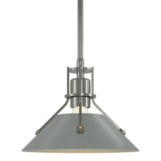 Buy sterling-and-silver-gray-shade Henry Mini Pendant by Hubbardton Forge