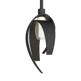 Buy black-and-black-shade Corona Mini Pendant by Hubbardton Forge