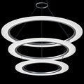 Arctic Rings Outdoor (Damp) Pendant by Sonneman