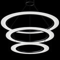 Arctic Rings Outdoor (Damp) Pendant by Sonneman