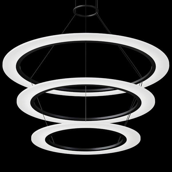 Arctic Rings Outdoor (Damp) Pendant by Sonneman