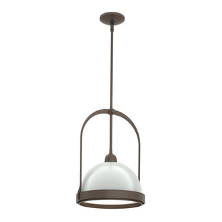 Buy bronze-and-multicolor-shade Atlas Mini Pendant by Hubbardton Forge