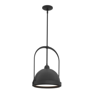 Buy black-and-black-shade Atlas Pendant by Hubbardton Forge