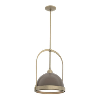 Buy soft-gold-and-multicolor-shade Atlas Pendant by Hubbardton Forge