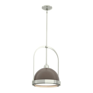 Buy sterling-and-multicolor-shade Atlas Pendant by Hubbardton Forge