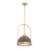 Modern Brass and Multicolor Shade
