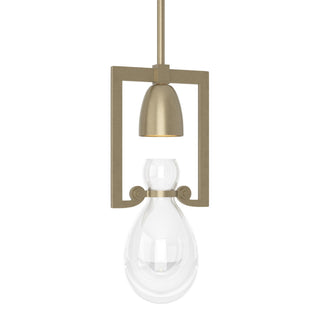 Buy soft-gold Apothecary Pendant by Hubbardton Forge