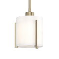 Exos Glass Mini Pendant by Hubbardton Forge
