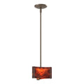 Exos Glass Mini Pendant by Hubbardton Forge