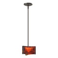 Exos Glass Mini Pendant by Hubbardton Forge