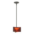 Exos Glass Mini Pendant by Hubbardton Forge