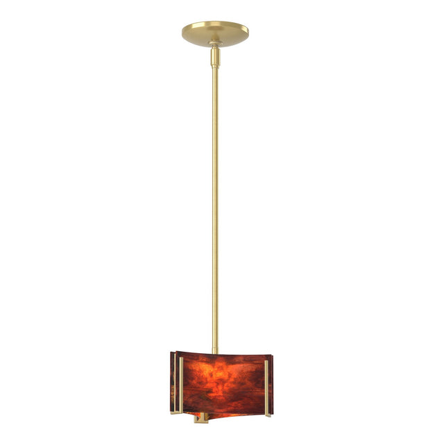 Exos Glass Mini Pendant by Hubbardton Forge