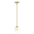 Simple Lines Mini Pendant by Hubbardton Forge