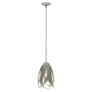 Buy sterling-and-silver-gray-shade Pental Pendant by Hubbardton Forge