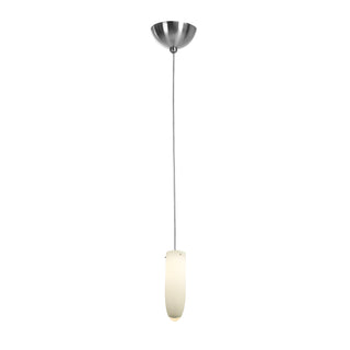Buy sterling-with-opal-glass-gg-glass-and-white-shade Tryne Chandelier by Hubbardton Forge