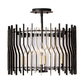 Park Row Semi-Flush Mount Ceiling Light by Varaluz
