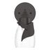 Oil Rubbed Bronze with Water Glass (LL) Glass and Clear Textured Shade