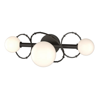 Buy oil-rubbed-bronze-with-opal-glass-gg-glass-and-white-shade Olympus Vanity by Hubbardton Forge