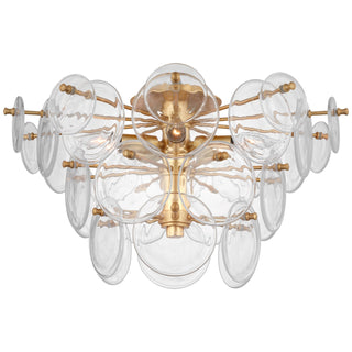 Loire Outdoor (Damp) Flush Mount Ceiling Light by Visual Comfort Signature