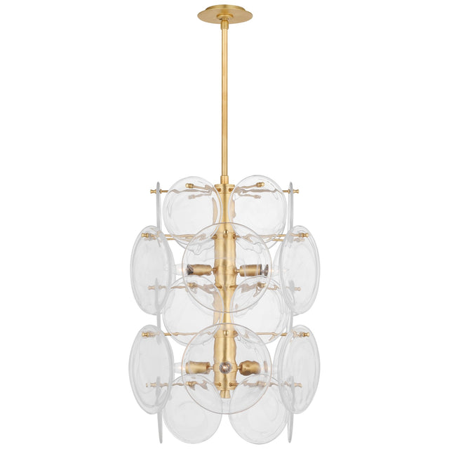 Loire Outdoor (Damp) Chandelier by Visual Comfort Signature