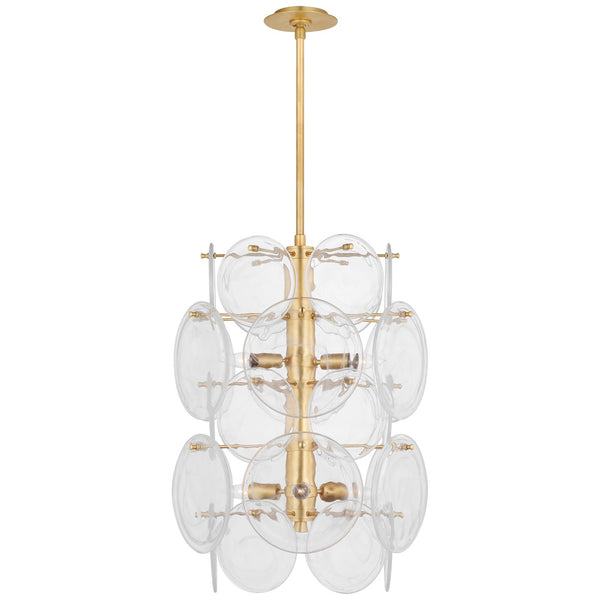Loire Outdoor (Damp) Chandelier by Visual Comfort Signature