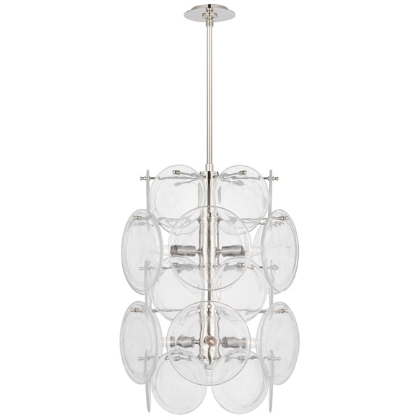 Loire Outdoor (Damp) Chandelier by Visual Comfort Signature