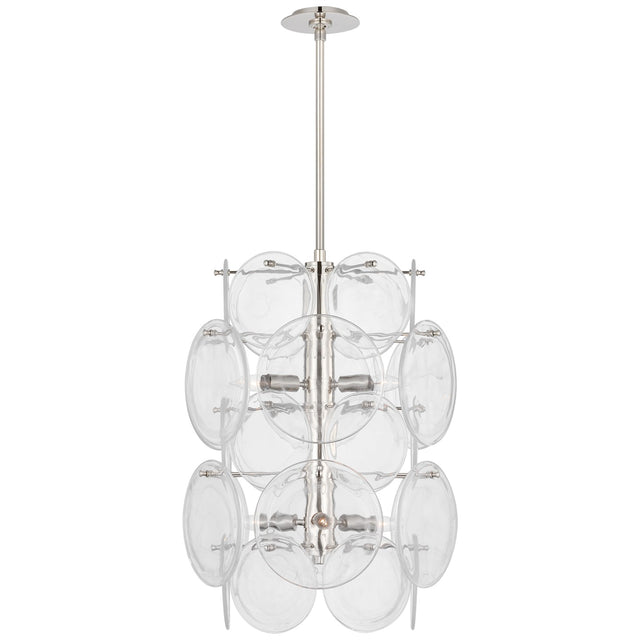 Loire Outdoor (Damp) Chandelier by Visual Comfort Signature