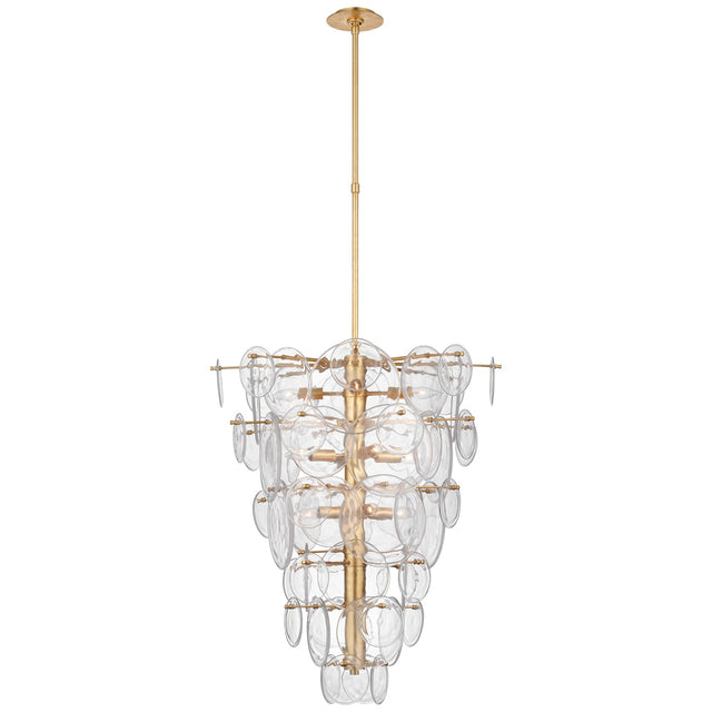 Loire Outdoor (Damp) Chandelier by Visual Comfort Signature
