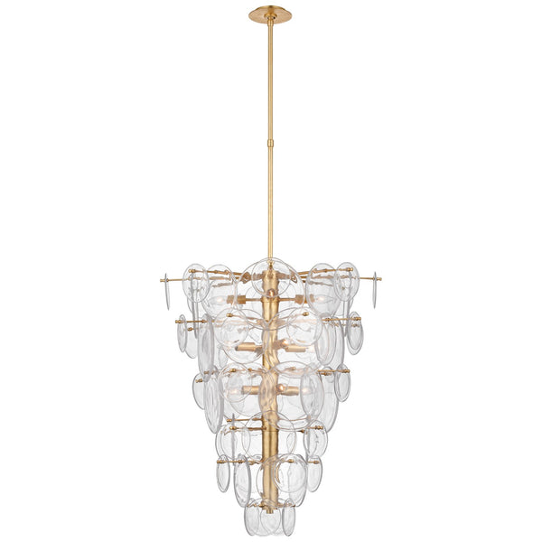 Loire Outdoor (Damp) Chandelier by Visual Comfort Signature