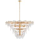Loire Outdoor (Damp) Chandelier by Visual Comfort Signature