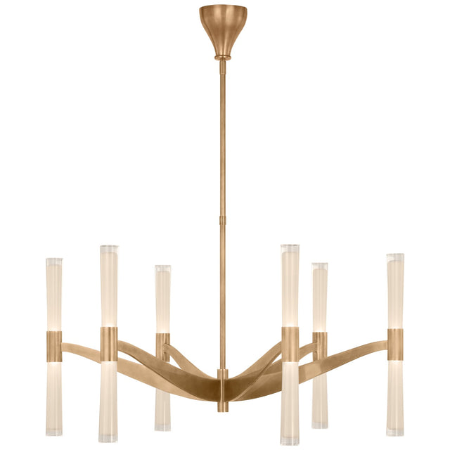 Brenta Outdoor (Damp) Chandelier by Visual Comfort Signature