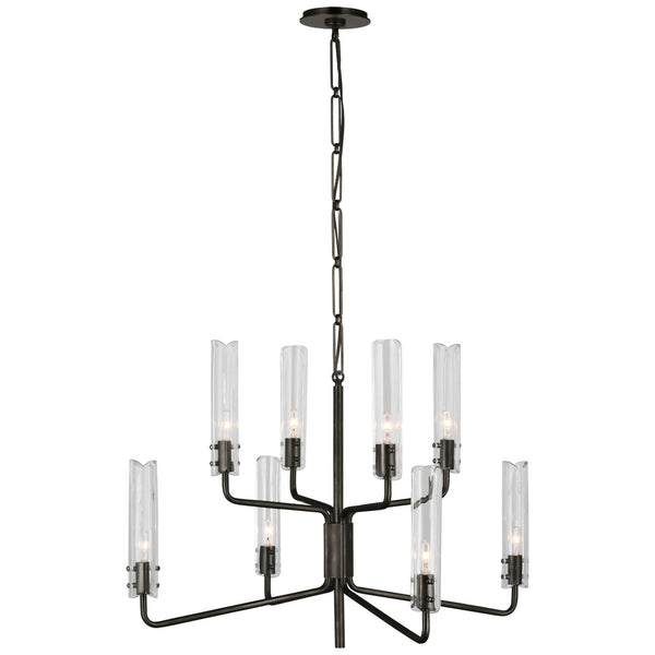 Casoria Outdoor (Damp) Chandelier by Visual Comfort Signature