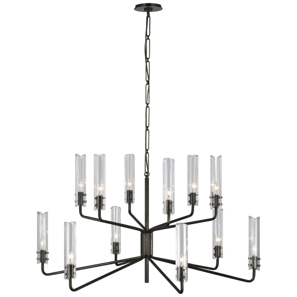 Casoria Outdoor (Damp) Chandelier by Visual Comfort Signature