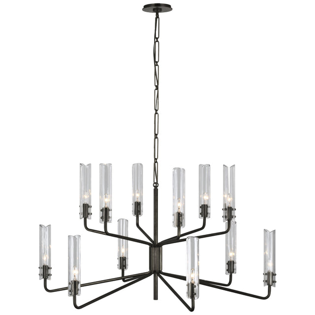 Casoria Outdoor (Damp) Chandelier by Visual Comfort Signature