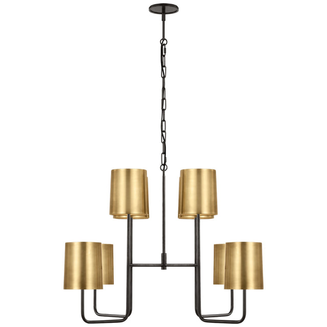 Go Lightly Outdoor (Damp) Chandelier by Visual Comfort Signature