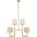 Go Lightly Outdoor (Damp) Chandelier by Visual Comfort Signature