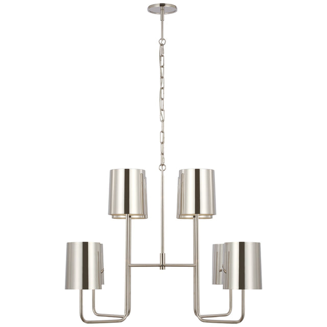 Go Lightly Outdoor (Damp) Chandelier by Visual Comfort Signature