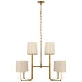 Go Lightly Outdoor (Damp) Chandelier by Visual Comfort Signature