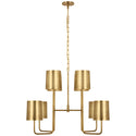 Go Lightly Outdoor (Damp) Chandelier by Visual Comfort Signature