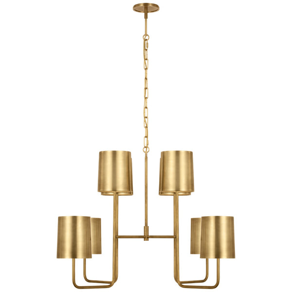 Go Lightly Outdoor (Damp) Chandelier by Visual Comfort Signature