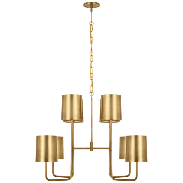 Go Lightly Outdoor (Damp) Chandelier by Visual Comfort Signature