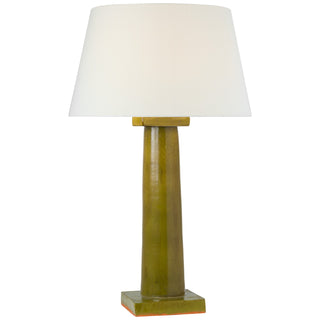 Buy moss-green Colonne Table Lamp by Visual Comfort Signature