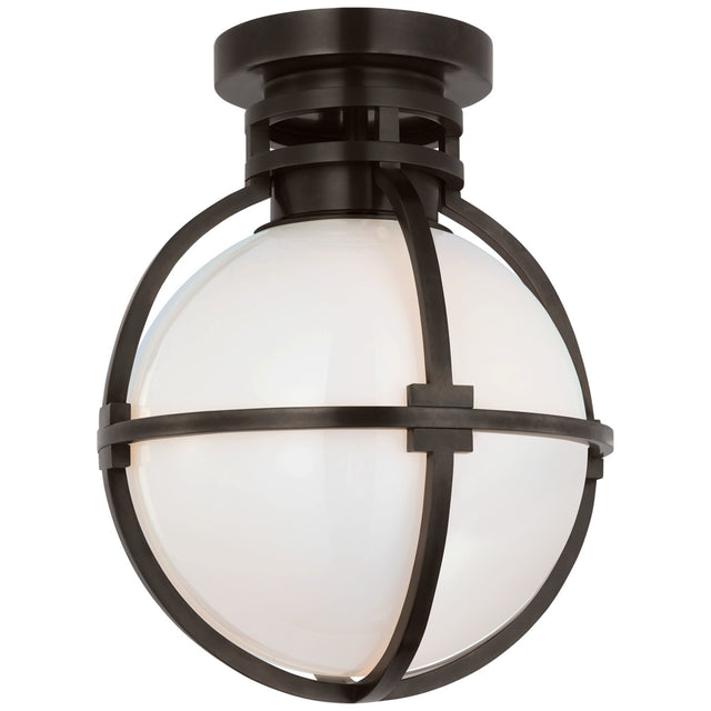 Gracie Outdoor (Damp) Flush Mount Ceiling Light by Visual Comfort Signature