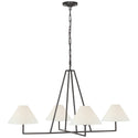 Ashton Outdoor (Damp) Chandelier by Visual Comfort Signature