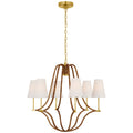 Biscayne Outdoor (Damp) Chandelier by Visual Comfort Signature