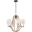 Biscayne Outdoor (Damp) Chandelier by Visual Comfort Signature
