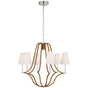 Biscayne Outdoor (Damp) Chandelier by Visual Comfort Signature