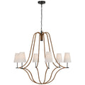 Biscayne Outdoor (Damp) Chandelier by Visual Comfort Signature